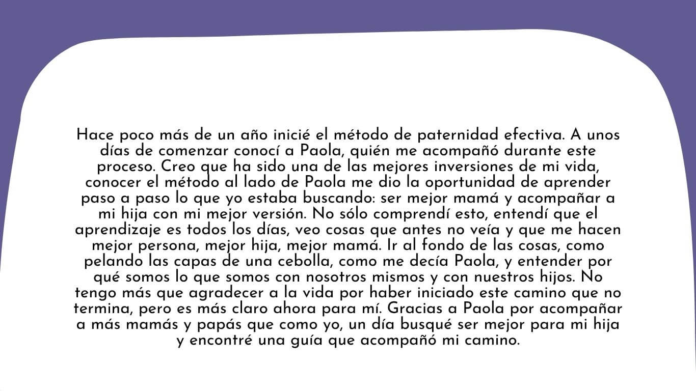 Testimonio de Alejandra Martinez